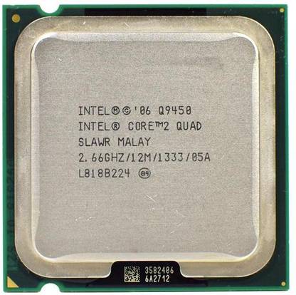 Intel Q9450 Core 2 Quad (12 MB L2 Cache) 2.66 GHz LGA 775 Socket 4 Cores Desktop Processor