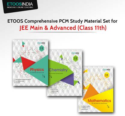 ETOOS Comprehensive PCM Study Material Set For JEE – Main & Advanced (Class 11th)