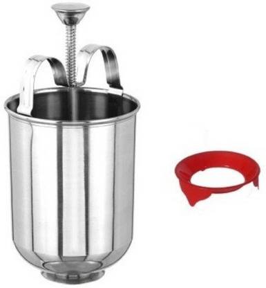 Kreyam's Stainless Steel Meduvada Maker with Stand Vada Maker