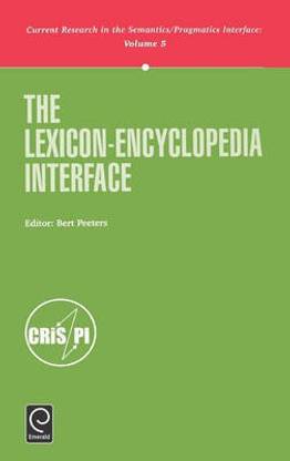 The Lexicon-Encyclopedia Interface