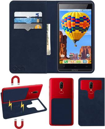 ACM Flip Cover for Intex Aqua I5 Hd