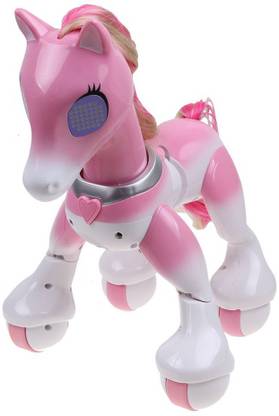 Kiditos Intelligent Remote Control Pet Pony with Touch Nose Interaction Toy