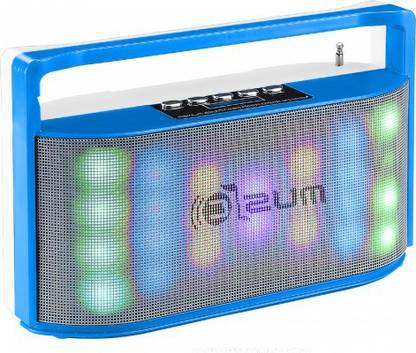 Sound Boss Portable Mega Wireless Bluetooth Speaker Disco Light Support USB/FM/TF Card/AUX 20 W Bluetooth Speaker