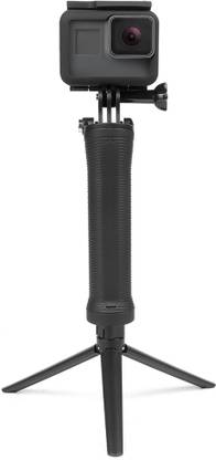 Yantralay 3-Way Monopod Grip Arm Tripod Foldable Selfie Stick, Stabilizer Mount Holder For Smartphones & Action Cameras Monopod