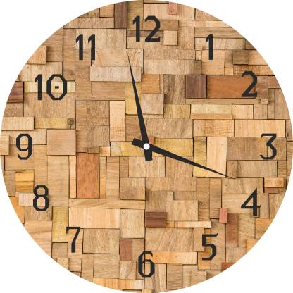 Narayani Og 29 5 Cm X Wall, Wooden Wall Clocks Flipkart India