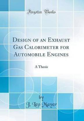 Design of an Exhaust Gas Calorimeter for Automobile Engines