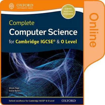 Complete Computer Science for Cambridge IGCSE (R) & O Level Online Student Book