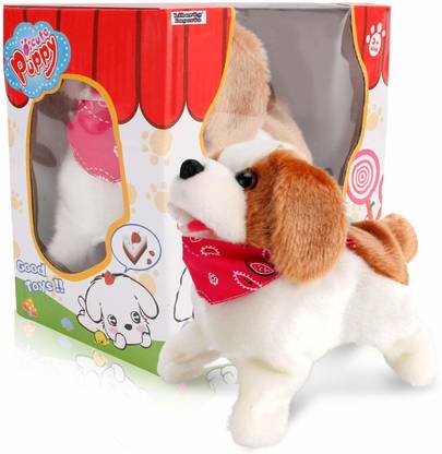 Quinergys ™ Cute Little Puppy - Flip over Dog, Somersaults, Walks, Sits, Barks