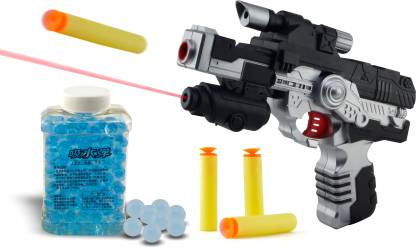 WISHKEY 2 in 1 Water Bullet Gun with Water Ball Bullets and Soft Foam bullets For Kids Guns & Darts