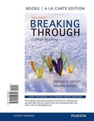 Breaking Through, Book a la Carte Edition