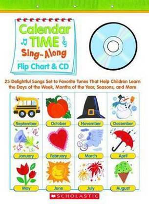 Calendar Time Sing-Along Flip Chart