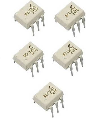 MELODY's 5 PCS MOC-3021 DIP 6 Random - Phase OPTO ISOLATORS TRIAC Driver Output Micro Controller Board Electronic Hobby Kit