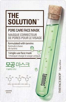The Face Shop The Solution Pore Care Face Mask Sheet Mask