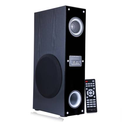 Kingsley Home theaters Single Tower Speaker System (Black) with Bluetooth,USB, Aux, FM, MMC Bluetooth Tower Speaker