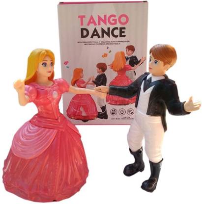 Hunger HungerToys Tango Dance Couple Toy with 360-Degree Rotation, Lights & Music