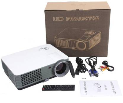 Samyu RD801 Full HD 1080p Support Big Screen Entertainment with 1YR WARANTY (2200 lm / 2 Speaker) Projector