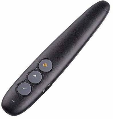 Un-Tech 2001 Wireless PPT Presenter Slide Changer with Laser Pointer for Powerpoint Presentation Microsoft Remote Controller
