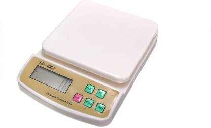 Manogyam Advanced Multi-Purpose SF 400A with Adaptor 7 Kg Digital Household Use And Back-light Weighing Scale