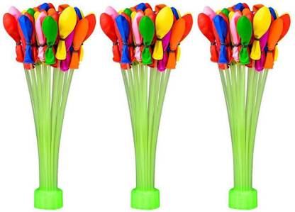 ChinuStyle Solid Water Ballons (set of 3) Balloon