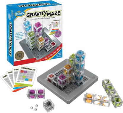 ThinkFun Gravity Maze Marble Run Logic Game Party & Fun Board Game
