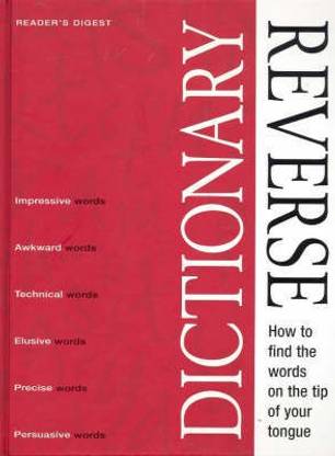 Reader's Digest Illustrated Reverse Dictionary