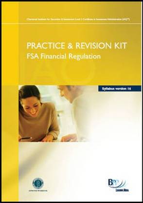 IAQ Core - FSA Financial Regulation (Syllabus Version 16): Syllabus version 16