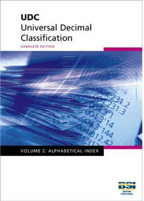 UDC - Universal Decimal Classification. Standard Edition: Alphabetical Index v. 2