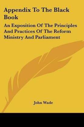 Appendix To The Black Book