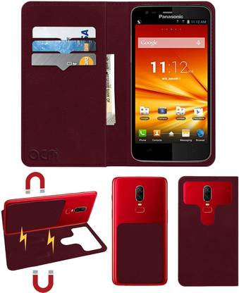 ACM Flip Cover for Panasonic Eluga A