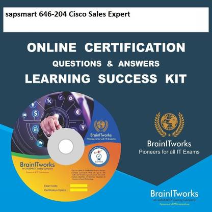 SAPSMART 646-204 Cisco Sales Expert Online Certification Video Learning Success Kit