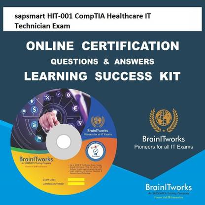 SAPSMART HIT-001 CompTIA Healthcare IT Technician Exam Online Certification Video Learning Success Kit