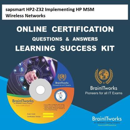 SAPSMART HP2-Z32 Implementing HP MSM Wireless Networks Online Certification Video Learning Success Kit