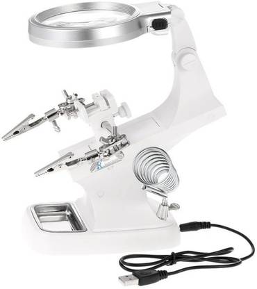 Buyyart New TH-7023 Professional Industrial Magnifying Glass With Light Magnifier For PCB 10 Page Magnifier