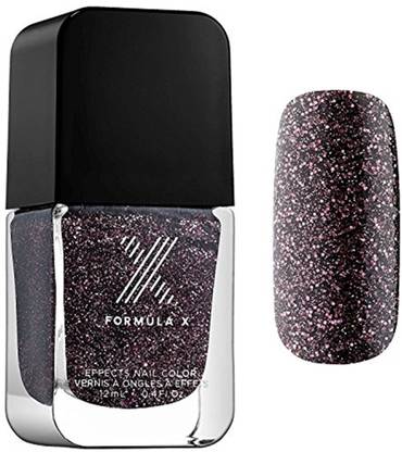 SEPHORA Formula X Euphoria Nail Polish The Black Quartz Collection Black