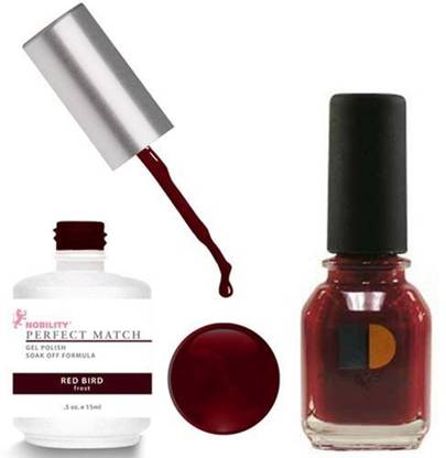 LeChat Le Chat Perfect Match Led-Uv Gel Polish Kits - Complete A-Z Collection Red Bird Red