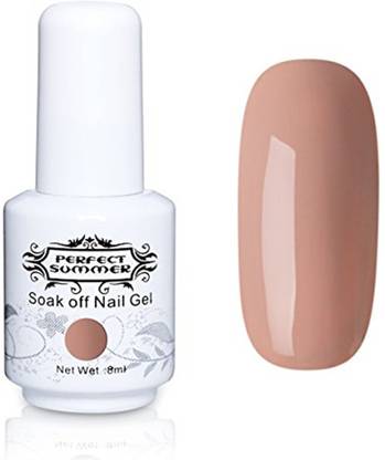 Perfect Summer 1Pcs Gel Nail Polish Soak Off Gel Varnish UvLed Manicure 8Ml 318 Orange