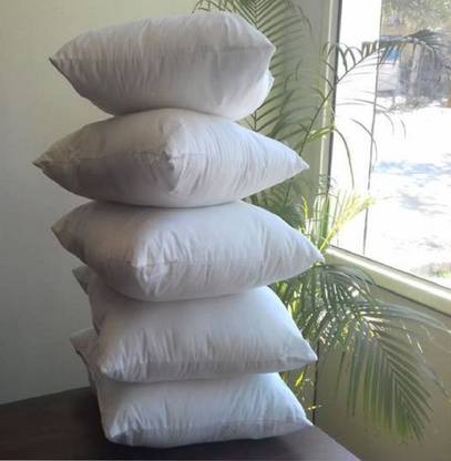 Changers Polyester Fibre Solid Back Cushion Pack of 5