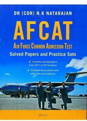 Afcat Air Force Common Admission Test Solved Papers And Practice Sets