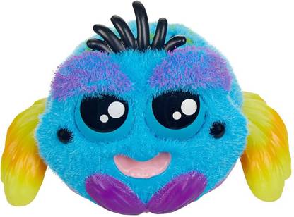 Hasbro Hasbro Yellies Webington Voice-Activated Spider Pet Ages 5 and up (Multicolor) Wigglers