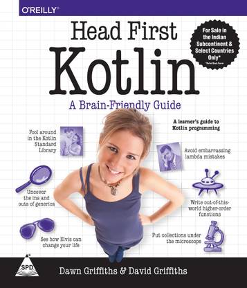 Head First Kotlin: A Brain - Friendly Guide (English, Paperback, Dawn Griffiths, David Griffiths)