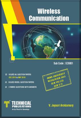 Wireless Communication for ANNA University ( V-IT, VII-ECE-2013 course ) 1 Edition