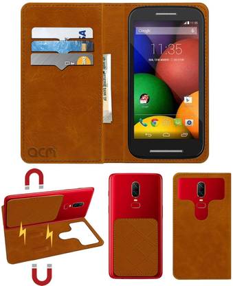 ACM Flip Cover for Motorola Moto E (1st Gen)
