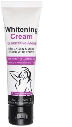 PSYCHE Sensitive Areas Whitening Cream(Armpit & Bikini) - Collagen & Milk Quick Whitening Rejuvenating system