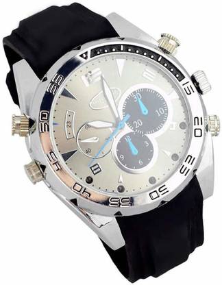 visionrabbit Genuine Spy Camera Watch with Video Recorder HD 1080P Infrared Night Vision Waterproof Hidden Camera Smart Watch Built-in 16GB Memory Card Spy Camera