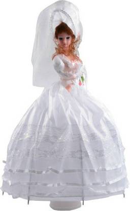 VEZOL Musical Dancing Umbrella Princess Doll (Minimum Age 3yrs) (White)