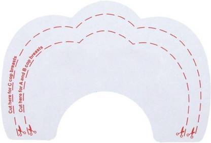 D-MakeOver Women's Instant Breast Lift Invisible Tape Bra Uplift Push Up StickeR (Transparent, Free Size) -10 Pieces Nursing Breast Pad