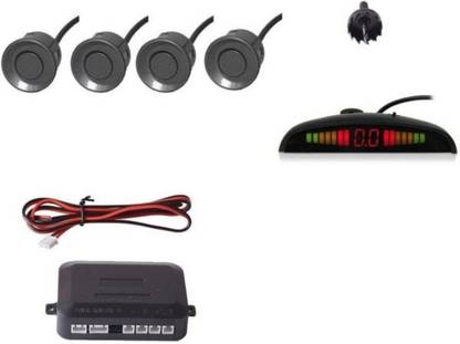 AUTO SHIELD CAR REVERSE PARKING GREY COLOUR SENSOR WITH Display universal(for all car) Parking Sensor