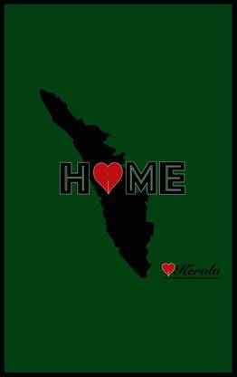 Kerala Home Love Wall Poster A3 Fine Art Print