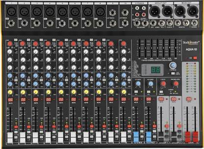 Studiomaster Aqua 10 With Stereo Graphic Equalizer Digital Sound Mixer Price In India Buy Studiomaster Aqua 10 With Stereo Graphic Equalizer Digital Sound Mixer Online At Flipkart Com