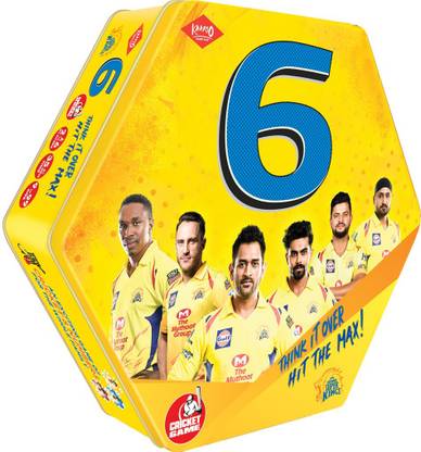 Kaadoo 6-CSK-Cricket boardgame Party & Fun Board Game